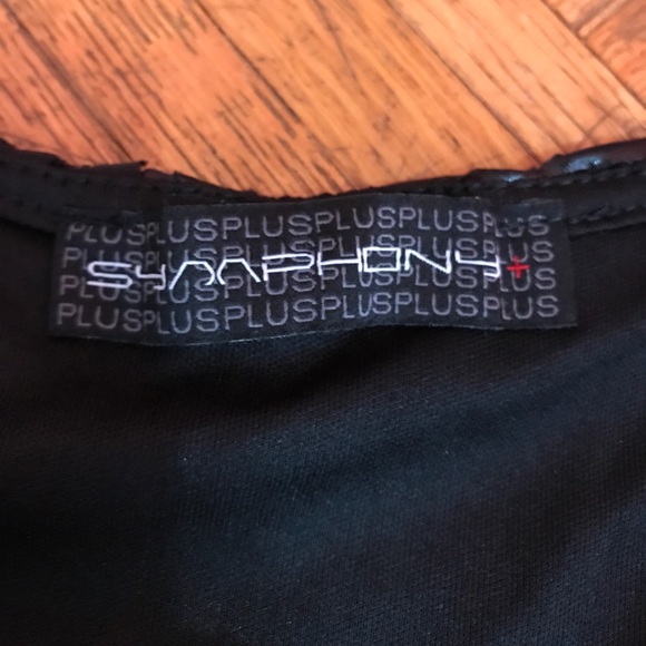 Symphony + Textured Bodycon Dress Plus Size 3X - Picture 4 of 6